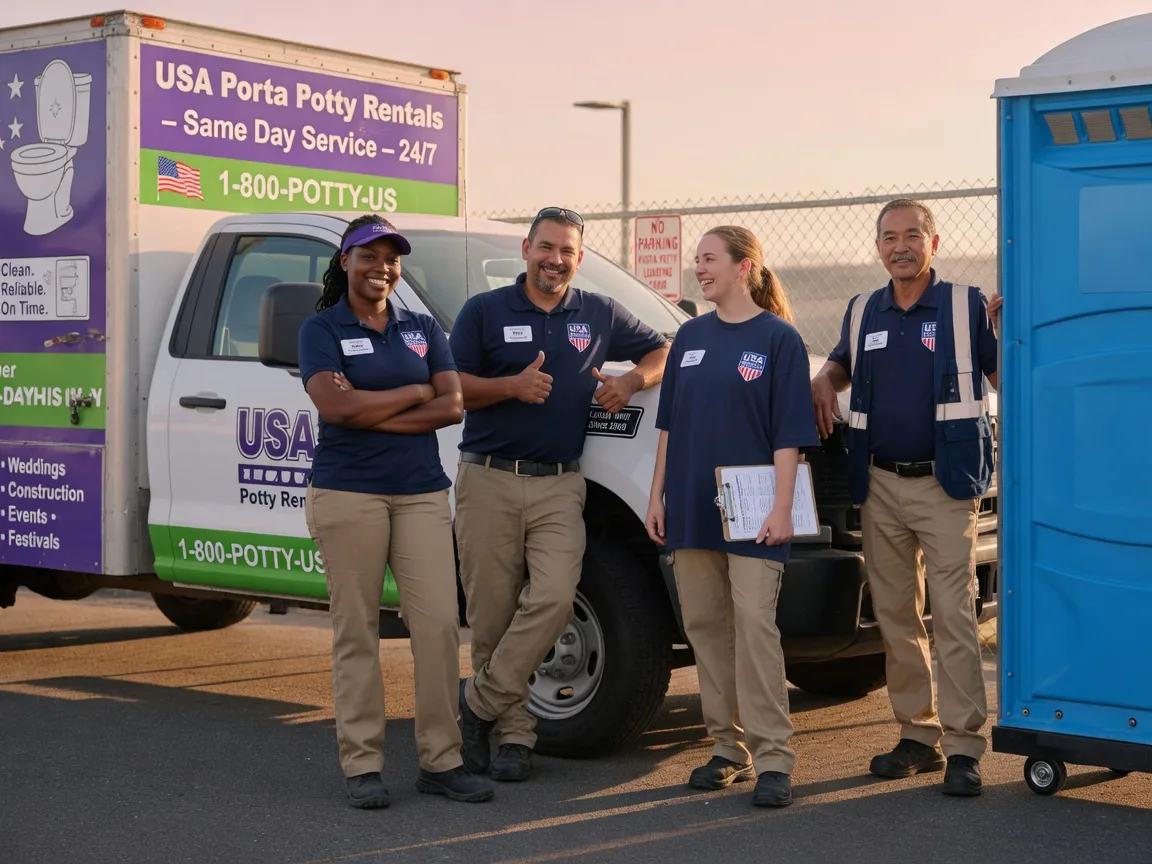 Porta Potty Rental company in Swedesburg, IA