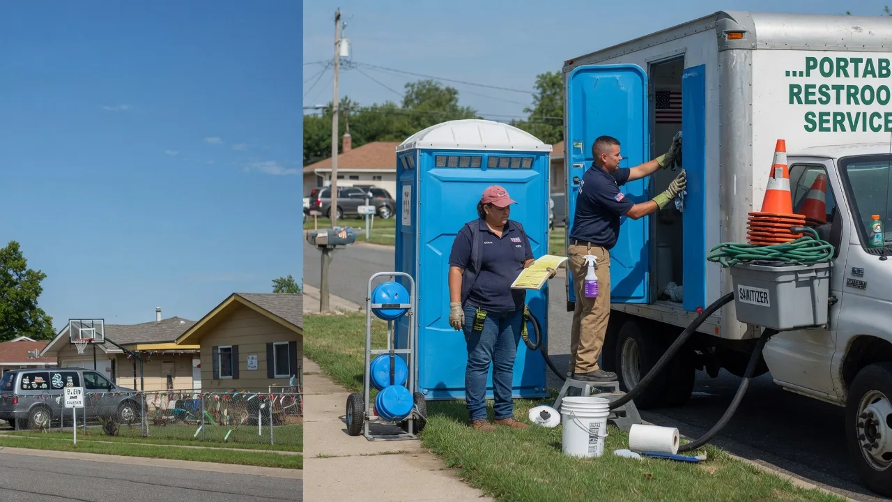 Portable Toilet Rental in Swedesburg, IA near me